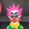 1000021791.jpg Killer Klowns Spikey MultiColor Flexi Print-In-Place + figure