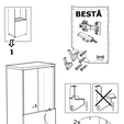 besta-shelf.png Présentoir de miniatures surélevé pour Ikea Besta