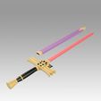 2.jpg Seraph of the End Mikaela Hyakuya C Sword Cosplay Weapon Prop