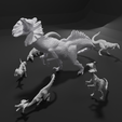 JaggiPack2.png Great Jaggi Pack Miniatures Monster Hunter