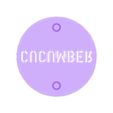 Cucumber.stl STL-Datei Pflanzenetikett "Silvaticus Fungus"・Design für den 3D-Druck zum Herunterladen