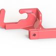 Render_cableholder_3_cut.jpg Ender 3 S1 держатель кабеля, кабельная направляющая для плоского кабеля