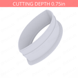 Almond~2.25in-cookiecutter-only2.png Almond Cookie Cutter 2.25in / 5.7cm