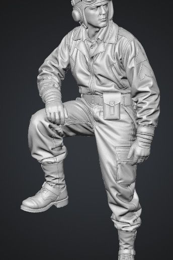 Soldat tankiste ww2