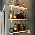 IMG_4985.jpg Whisky Bottle Display Self Bracket