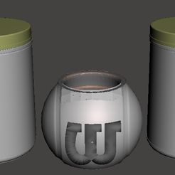 STL file Mate, Thermos and Mug Key Ring 🧉・3D printable model to  download・Cults