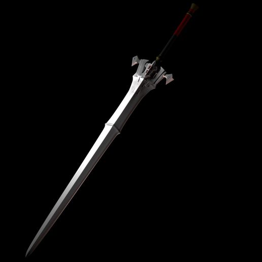 🗡️ Clive's Sword Invictus Final Fantasy XVI・ STL File for