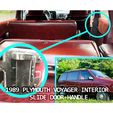 12.jpg 1989 Plymouth Voyager - interior slide door handle