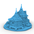 4.png Hagrid s hut from Harry Potter - 3D Model File STL