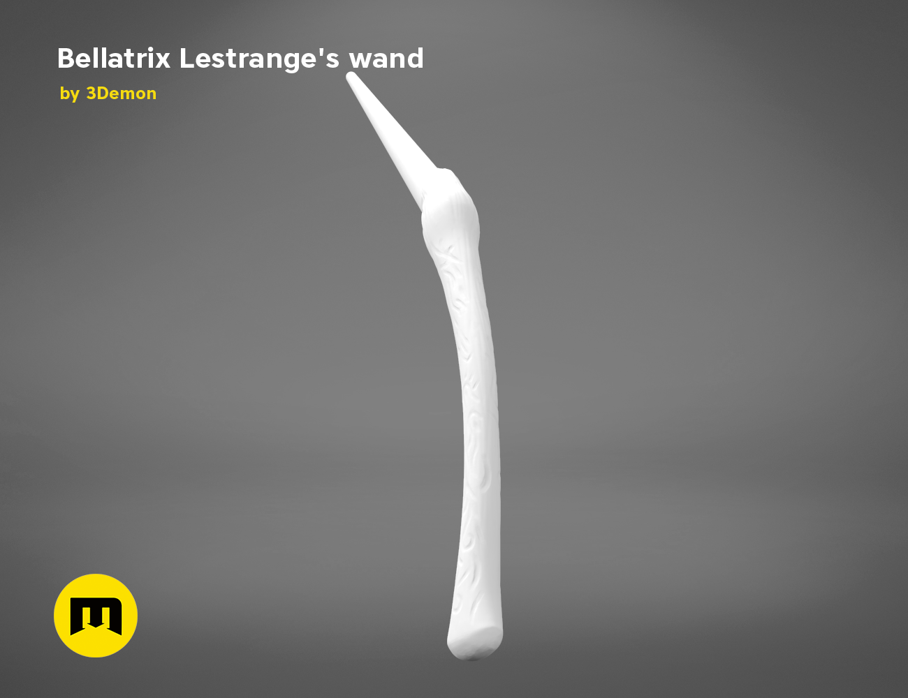 BELLATRIX WAND-detail1.433.png Fichier 3D Ensemble de baguettes Harry Potter 4・Objet pour impression 3D à télécharger, 3D-mon