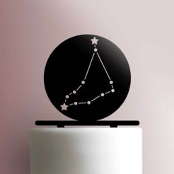 JB_Capricorn-Constellation-225-799-Cake-Topper.jpg STL file CAPRICORN CONSTELLATION TOPPER CAPRICORN CONSTELLATION OF CAPRICORN・3D print design to download