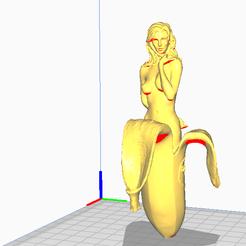 1.png Бесплатный 3D файл Girl aus Banane・Объект для скачивания и 3D печати