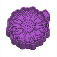 SUNFLOWER-4.png SUNFLOWER FRESHIE MOLD - 3D MODEL MOLDING FOR MAKING SILICONE MOULD