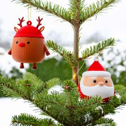 santa_deer_onTree.jpg Cute decorations for Christmas tree (no support)