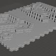 Moonscape-1-und-combined-3.jpg BATTLETECH TERRAIN MAP SET#5: MOONSCAPE #1 (WITH SUBLEVELS)