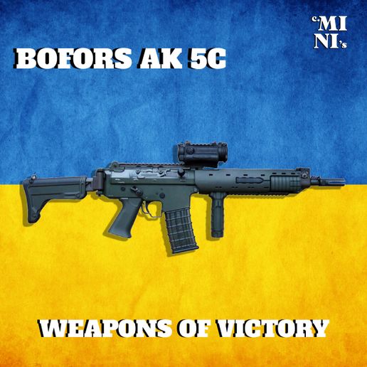 3D file 3D MODEL Bofors AK5C・3D printer model to download・Cults