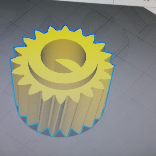 Nissan NP 300 speedometer pick up gear 3D model