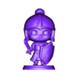 baby_knight.obj Baby Knight Chibi Table Figure