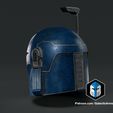 10003-3.jpg Bo Katan Helmet - 3D Print Files
