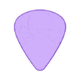 Skull Guitar Pick.stl Skull Guitar Pick