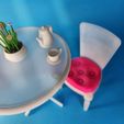 DS2.jpg Doll Dining Set ,Barbie Dining Set ,Rainbow high doll Dining Set, Doll Furniture. Doll House