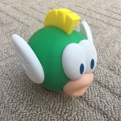 IMG_0136.JPG Archivo STL gratis Super Mario Cheep Cheep・Diseño imprimible en 3D para descargar