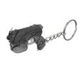 1200x1200_1.jpg Keychain - DVa Blaster - Overwatch - Printable 3d model - STL files