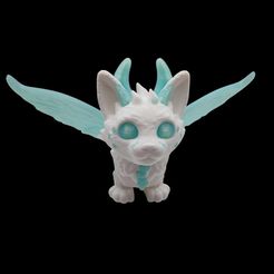 Articulated Ice Fairy Cat Flexi