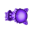 Coco_Cat_supports.stl Бесплатный STL файл Chococat (チョコキャット, Chokokyatto) from Hello kitty・3D-печатная модель для загрузки