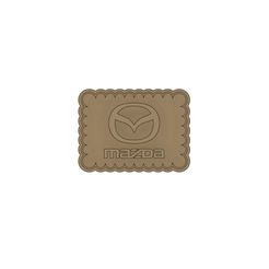 Petit-beurre-Mazda.jpg STL file COOKIE CUTTERS BIG BUTTER BAG Mazda・3D printer model to download