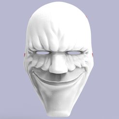 1.jpg STL-Datei Maske Dallas Payday 3D-Druckmodell・Design für 3D-Drucker zum herunterladen