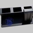 SW-Plus-2.png Smith and Wesson Themed Pistol and magazine stand safe organizer
