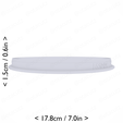 round_165mm-cm-inch-side.png Round Cookie Cutter 165mm