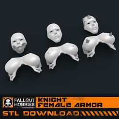 STL. OC w we a Ns Seana 3D-Datei Chaotische Warmachine-Rüstung für Frauen・3D-druckbares Design zum Herunterladen