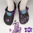 SPOOKY-LETTERS-CROC-CHARMS-3D-PRINTABLE-by-qbed-2.jpg 🐊 ALPHABET CROC CHARMS [SPOOKY LETTERS]