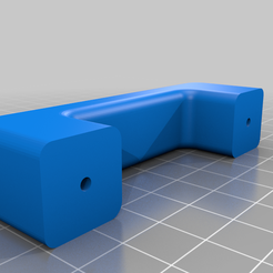 Maniglia1.png Free 3D file Maniglia semplice - Simple handle・3D printer model to download