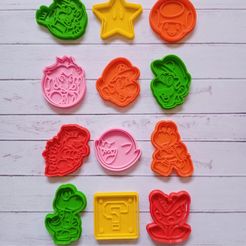 385e9bc0-67ed-4988-83ea-718ded110478.jpg Fichier STL COUPE-BISCUIT MARIO BROS・Objet imprimable en 3D à télécharger