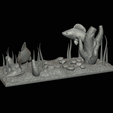 my_project-14.png two perch scenery in underwather for 3d print detailed texture