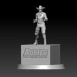 vbvb.jpg New Mexico State Aggies football statue - 3d Print