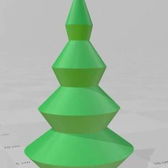 image-sapin-contemporain.jpg Free STL file Contemporary Christmas tree・Design to download and 3D print