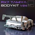 a6.jpg TIME ATTACK RX7 Bodykit ДЛЯ Tamiya 1/24th Modelkit