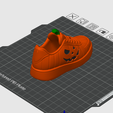 pumpkin-shoe6.png Pumpkin Sneaker Keychain | Halloween 3D Printable STL