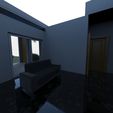 CasaNicolas001.176.jpeg House with Gallery: A Cozy and Functional Home for your 3D Projects
