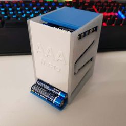 20200421_092847.jpg Battery dispenser for AAA Micro (Batteriespender)