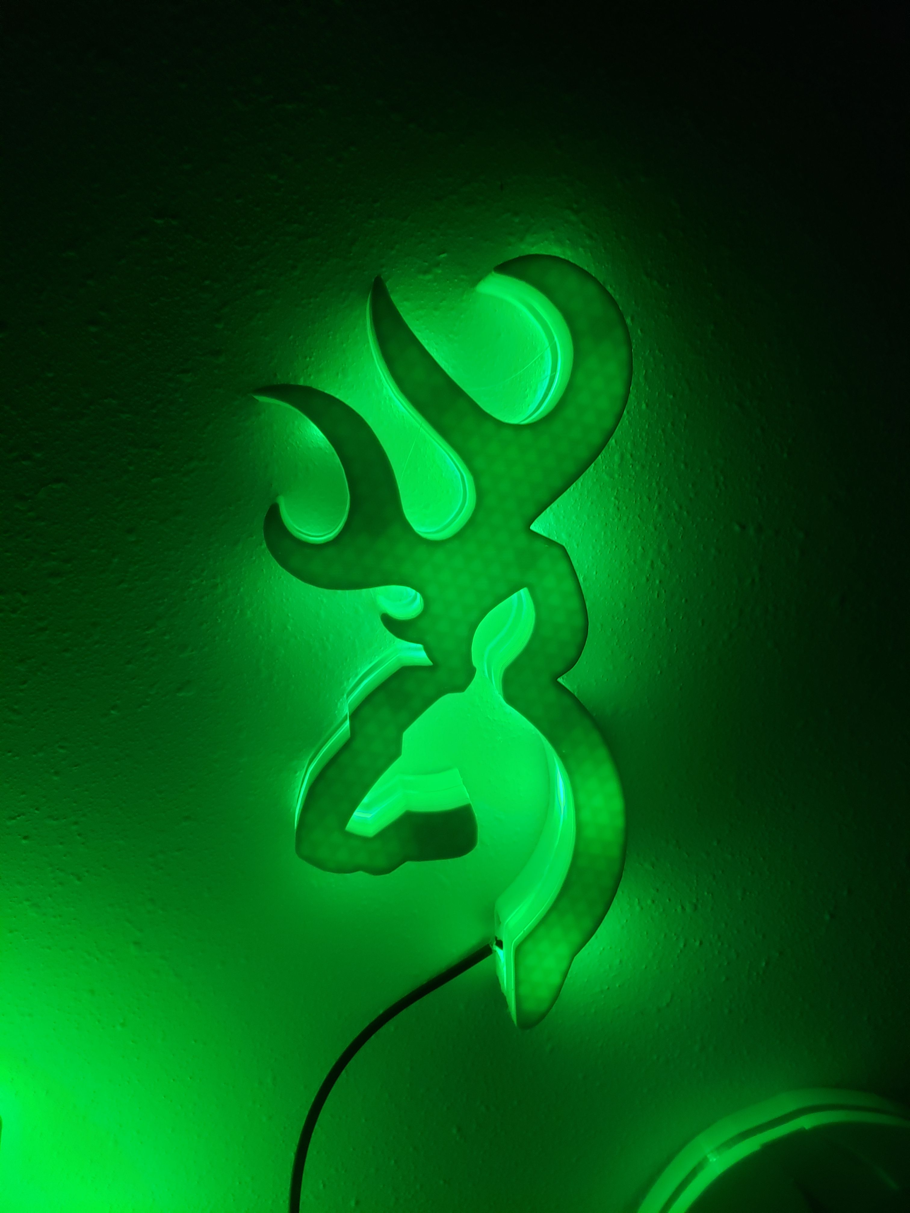 STL file Browning led sign・3D printing template to download・Cults