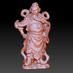 guangongA1.jpg Free STL file Guan Gong・3D print design to download
