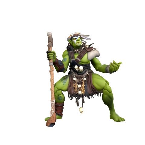 3DL Dl Orc Warrior .Stl .Glb for 3D Printer