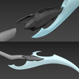 0.png Solo Leveling Barukas Dagger cosplay prop 3dmodel