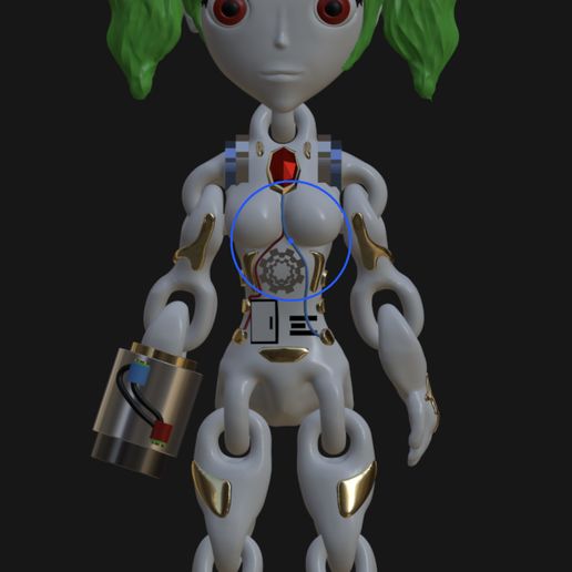 Mags The Sentinel 3D model