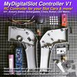 MDS_CONTROLLER_V1_Photo02C3D.jpg MyDigitalSlot Basic Controller. DIY Arduino based Radio Controller for your 1/32 Digital Slot cars